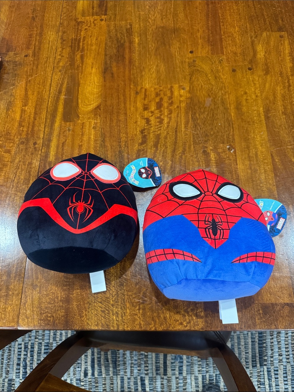 Marvel Spider-Man Squishmallow Plush Lot - Classic & Miles Morales Set Brand New